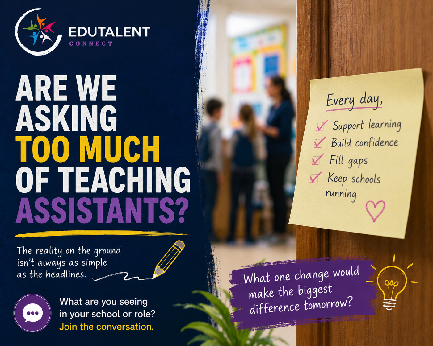 Are we asking too much of teaching assistants?