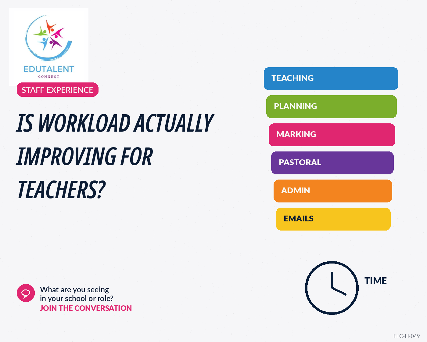 Is workload actually improving for teachers?