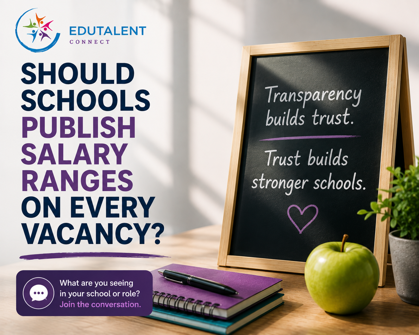 Should schools publish salary ranges on every vacancy?