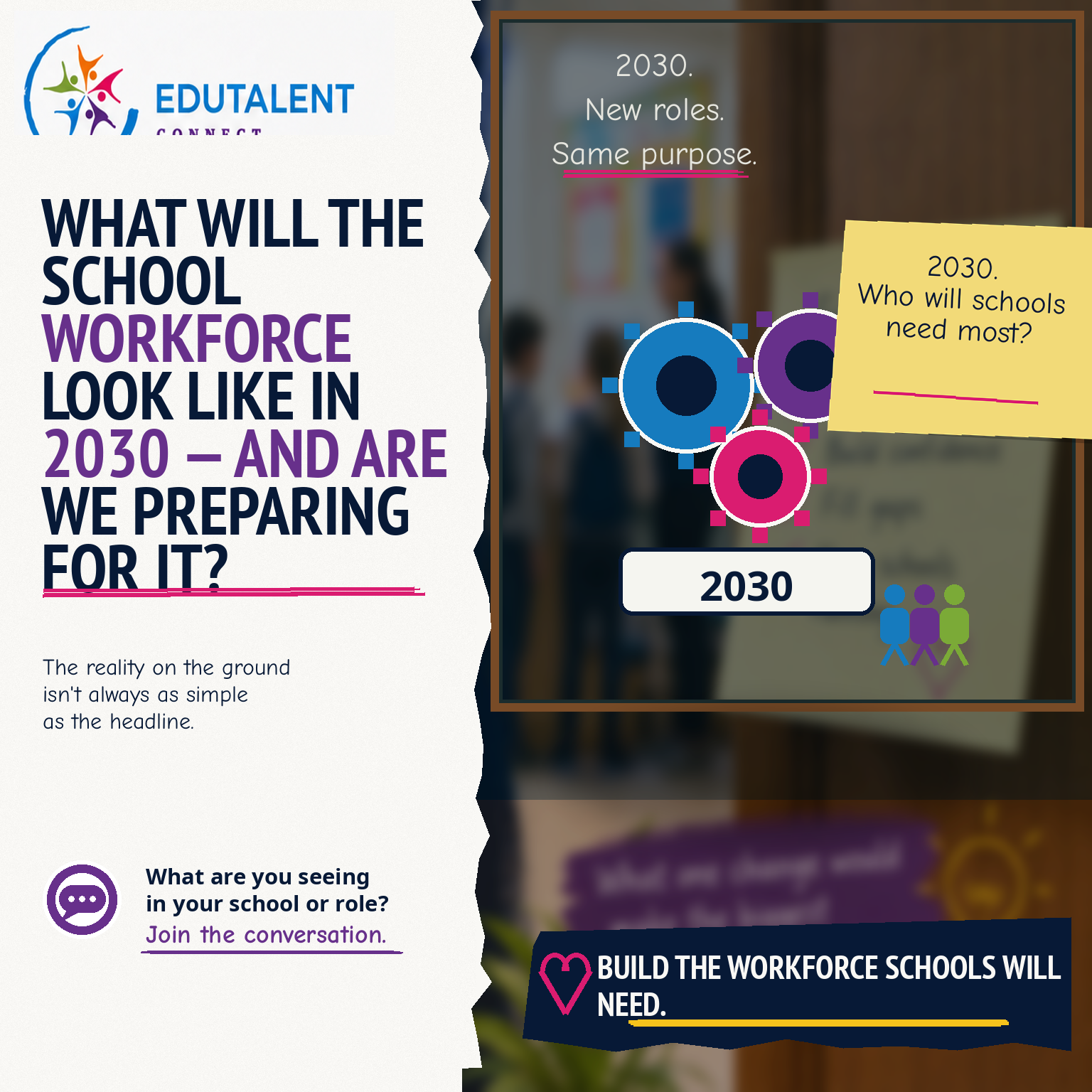 What will the school workforce look like in 2030 — and are we preparing for it?
